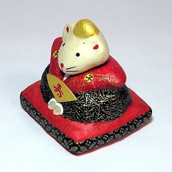 干支ねずみ裃